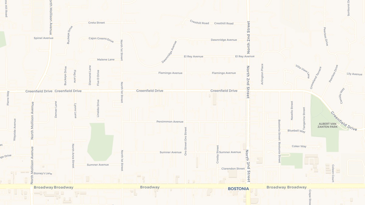 SPEED AUTO SALES — map showing 1181 Greenfield Dr, El Cajon, CA 92021